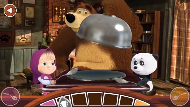 Masha and The Bear NEW App! смотреть онлайн