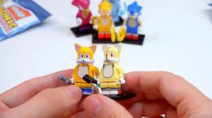 "ЛЕГО" SONIC.EXE ПРОТИВ СУПЕР СОНИКА / Minifigures. минифигурок от Shiro