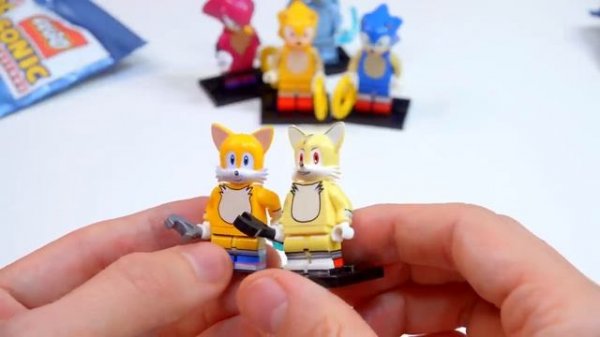 "ЛЕГО" SONIC.EXE ПРОТИВ СУПЕР СОНИКА / Minifigures. минифигурок от Shiro