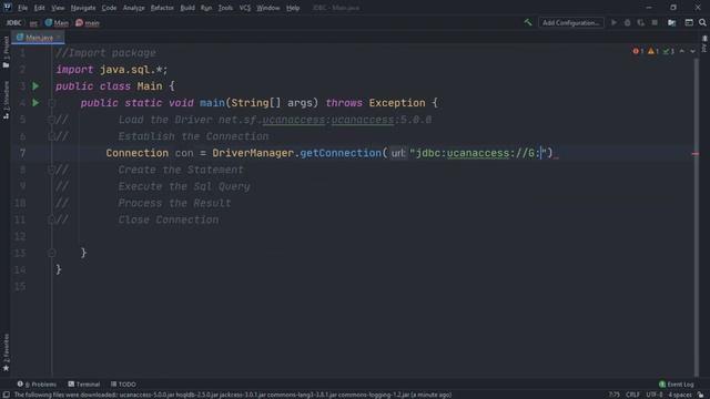 How to connect java to MS access database using Ucanaccess in Intellij IDEA смотреть онлайн