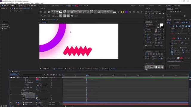 Курс по After Effects - урок №8 - "Шейповые слои" | Соловей Игорь | solovey.ru смотреть онлайн