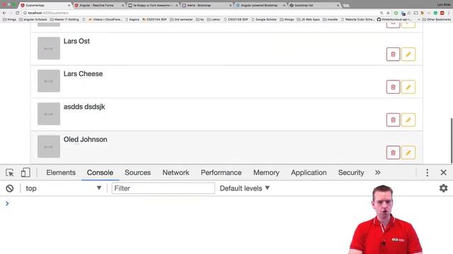 Building a Angular4+ Web App | S4P89 | Reset form after customer is created смотреть онлайн