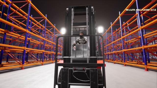 Warehouse Simulator: Forklift Driver — game teaser (2022) смотреть онлайн