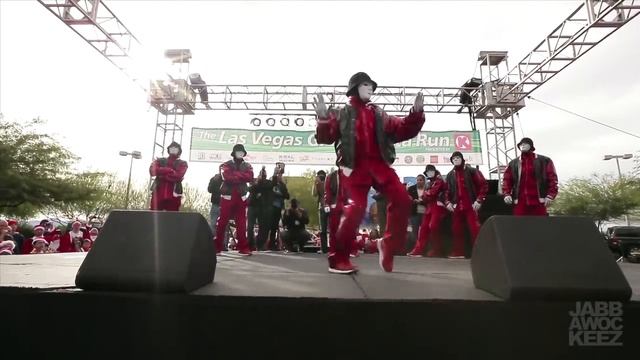 Jabbawockeez at Las Vegas Santa Run 2012 смотреть онлайн