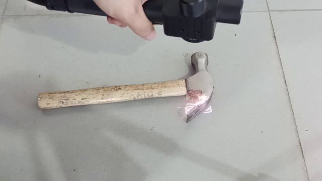 Лазерная чистка металла портативный 100 Вт смотреть онлайн