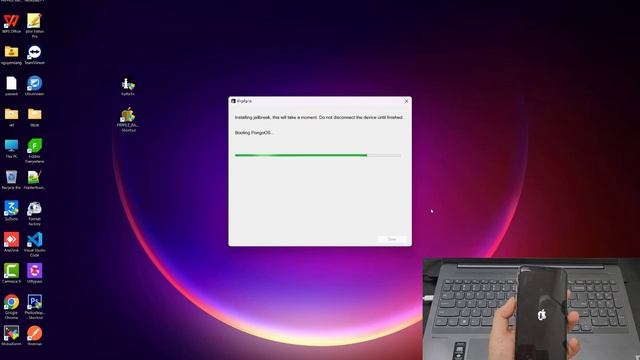 ifrpRa1n Best Tool Jailbreak iOS 15.x - 16.x on windows смотреть онлайн