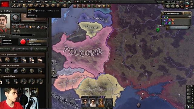 URSS VS REICH !! HOI4: NO STEP BACK, GAGNER AVEC L'URSS !! смотреть онлайн