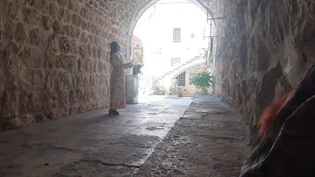 Byzantine Chant "Christos Annesti" in The Monastery of the Cross in Jerusalem смотреть онлайн