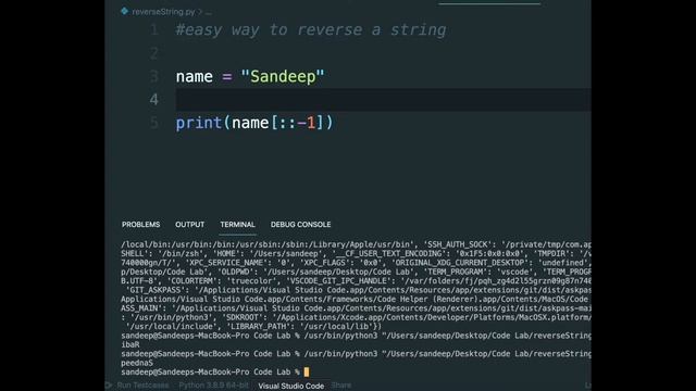 Easiest way to reverse a String | Code lab смотреть онлайн