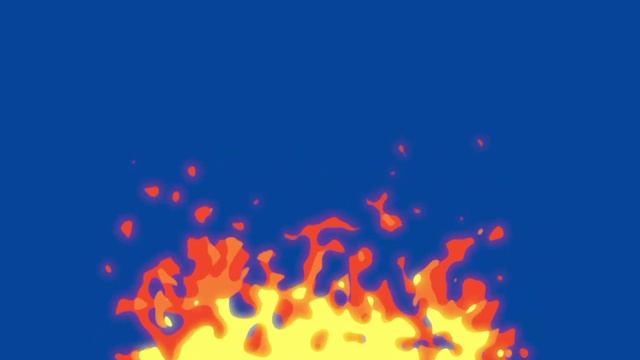 Футаж для монтажа видео огонь синий фон экран HD смотреть онлайн