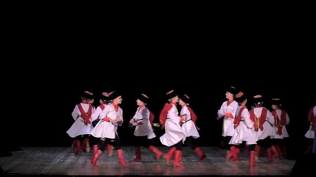 Казачий пляс. Народный сценический танец. смотреть онлайн