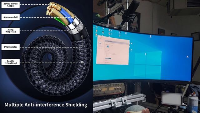 Silkland Displayport 2.1 16k 240hz Cable смотреть онлайн