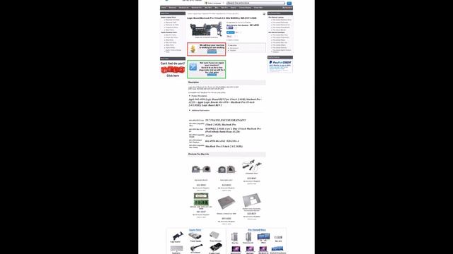 661 4956 Logic Board Macbook Pro 15 inch 2 4 GHz MA896LL 820 2101 A1226 смотреть онлайн