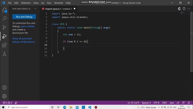 .Live.Coding / Given a Number , Check Even Or Odd..... смотреть онлайн