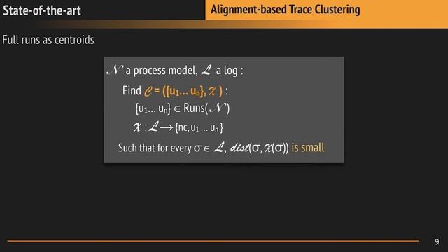 Generalized Alignment-Based Trace Clustering of Process Behavior - Process Mining смотреть онлайн