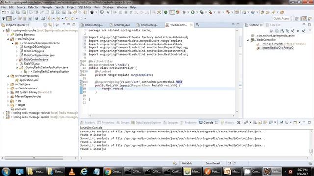 Redis Cache with Spring boot and MongoDB смотреть онлайн
