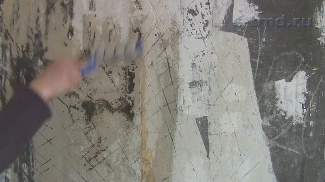 Как удалить старую шпаклевку со стен смотреть онлайн