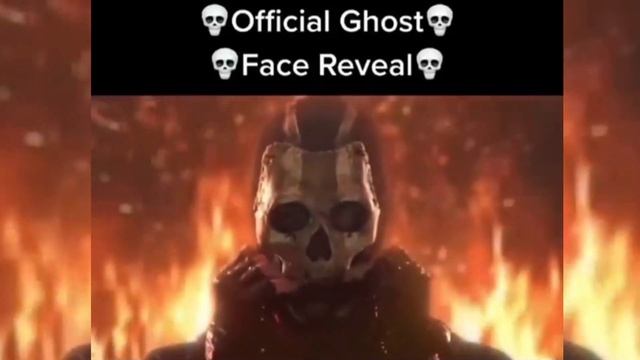 Call Of Duty Ghost Face Reveal | Rostro De Ghost Revelado Call Of Duty