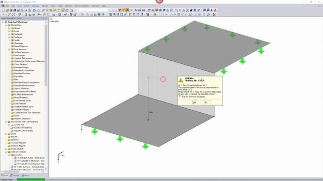 [EN] FAQ 004461 | After importing loads from another model, Warning No. 11003 appears... смотреть онлайн