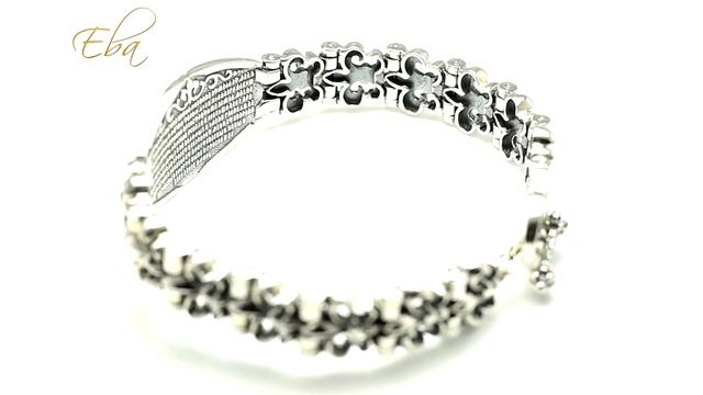 Серебряный браслет Ангел Хранитель с молитвой. смотреть онлайн