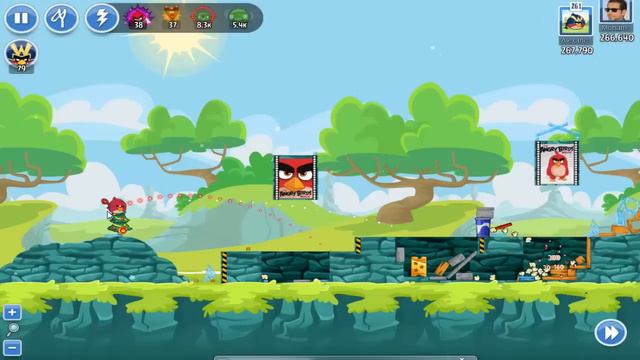 Angry Birds Friends Tournament Week 203 Level 6 | power up HighScore ( 292.310 k ) смотреть онлайн