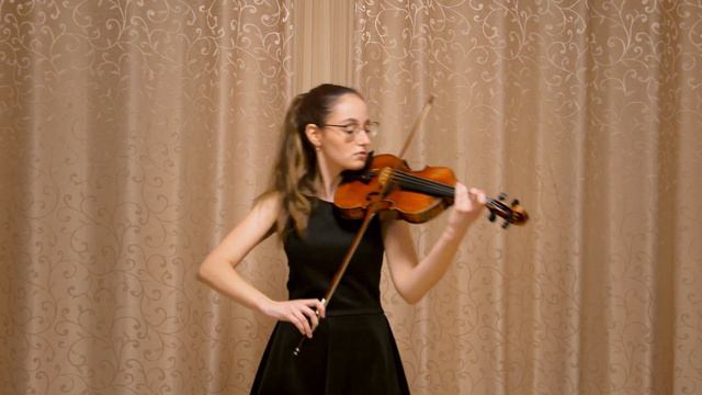 Sophi Rochlin - Bach Sonata No.1 In G Minor BWV 1001 (Siciliana, Presto)