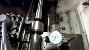 Китайский станок. Полный процесс выставления конуса задней бабки