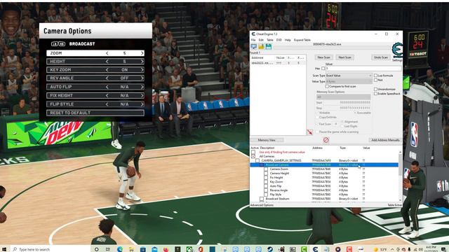 NBA 2K22 PC Camera CE Table смотреть онлайн
