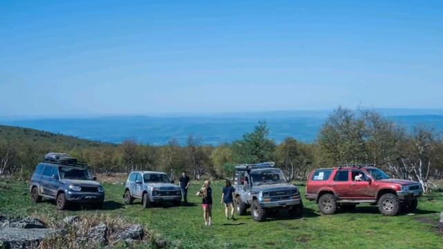 Toyota 4runner. Выезд в горы. смотреть онлайн