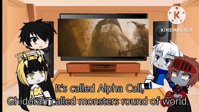 Ultraman Trigger/Kengo and Giants of Darkness react to King Ghidorah Alpha Call from Godzilla KOTM смотреть онлайн