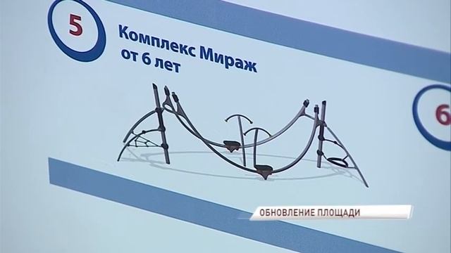 На площади Юности началось обустройство детской игровой площадки смотреть онлайн