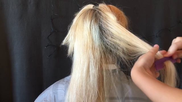 АСМР Парикмахер подравняет кончики волос. Ролевая игра.