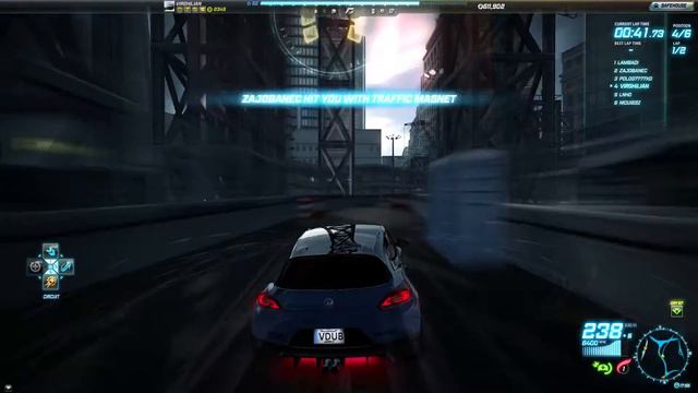 Need for Speed: World (PC) - Volkswagen Scirocco "Boy Racer Edition" - Circuit [Main Street] смотреть онлайн