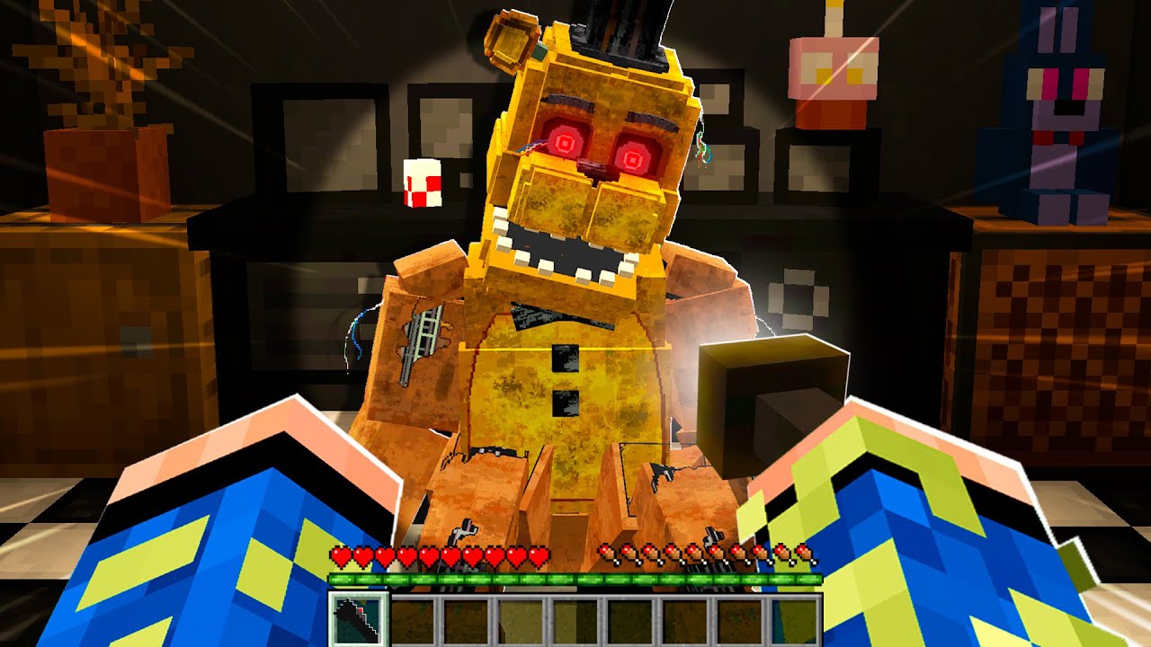 Я провёл 5 Ночей с ФРЕДДИ в Майнкрафт смотреть онлайн