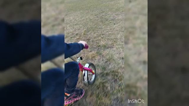 Леночка, первый выезд на 2х колесах. 4 года и 7 месяцев смотреть онлайн