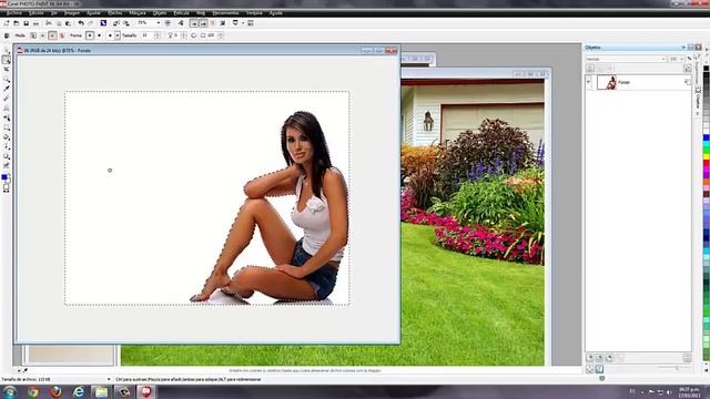Fotomontaje en Corel PhotoPaint смотреть онлайн