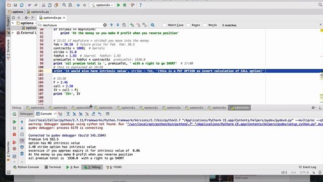 Python demo of option examples with corn oil Yen Treasury T Bond смотреть онлайн