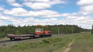 Мотовоз МПТ4-338 следует вагоном вперед