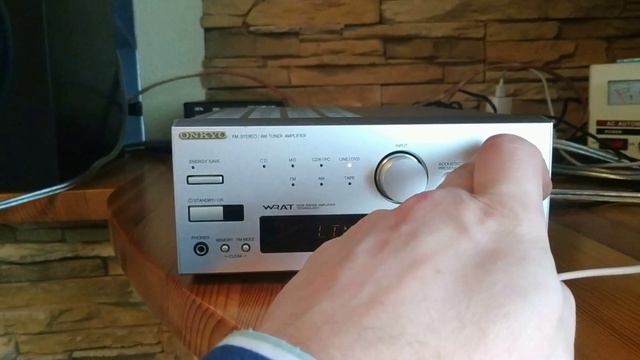Onkyo R805TX (демонстрация работы)