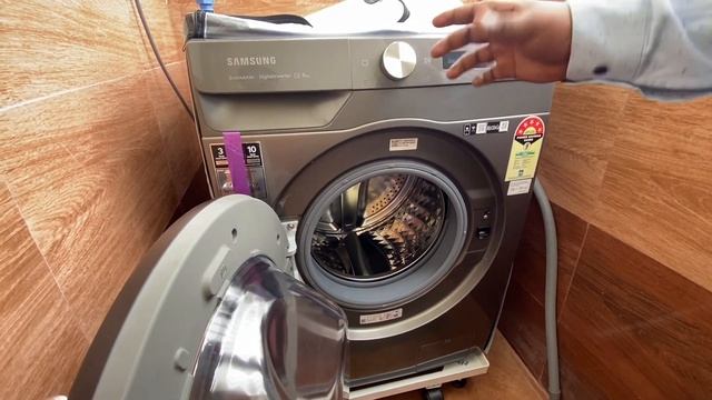 New Washing Machine Full Demo // Samsung Ecobubble Digital inverter 8 kg // Kannada Vlogs смотреть онлайн