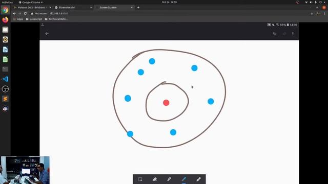 Episode 4 - Poisson Disc | Bridson's Algorithm | Sped up смотреть онлайн