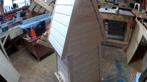 ДЕКОРАТИВНАЯ МЕЛЬНИЦА ДЛЯ САДА / В СТОЛЯРКЕ