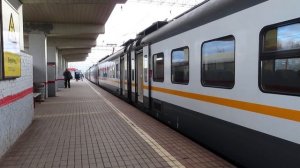 Электропоезд ЭП2Д-0052 ЦППК станция Чехов 20.03.2020