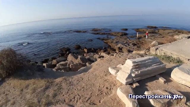 Храм Аполлона и Афины в Турции, город Сиде. смотреть онлайн