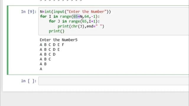 Pattern Program in Python #19: Alphabet Pattern смотреть онлайн