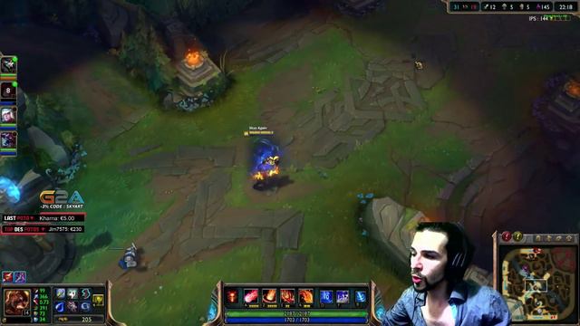 TUTO BRAND MID ONESHOT ♦ Bronze à Diamant League of Legends #10 Skyyart ! смотреть онлайн