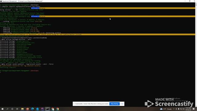 Display Laravel Log in Web Page смотреть онлайн