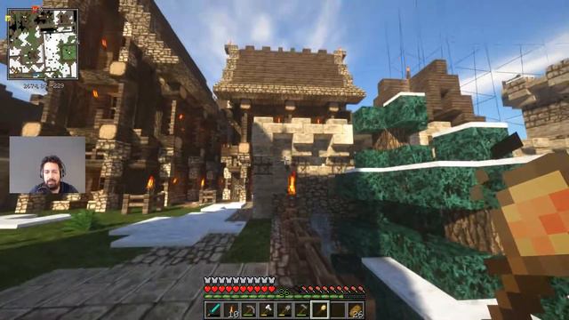 Minecolonies survival: #233: Moving the tower and building more walls смотреть онлайн