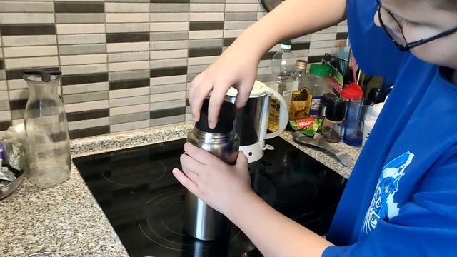 Термос с кружками из "IKEA". Испытания на холоде смотреть онлайн
