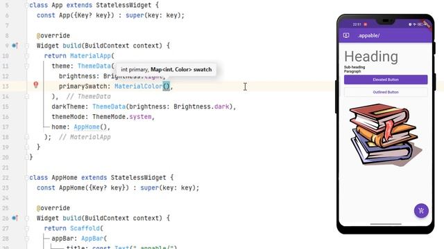 How to Setup a Custom Theme in Flutter for a Light and Dark Theme - 2023 смотреть онлайн